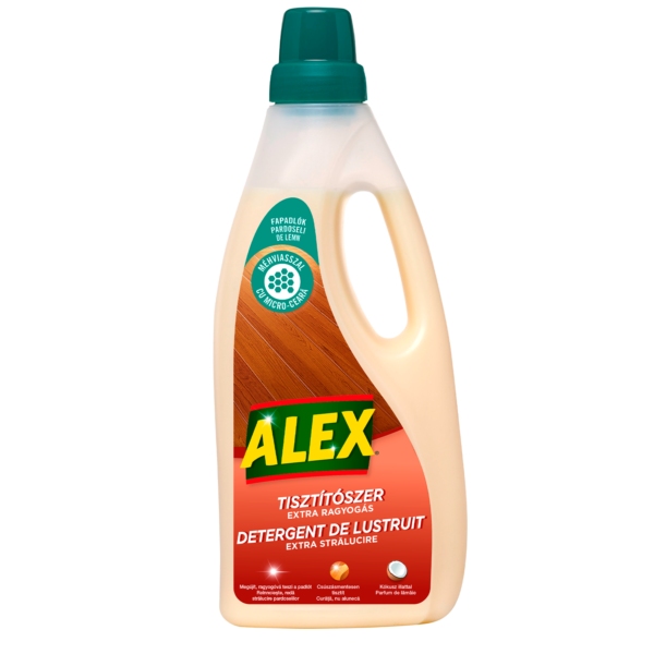 ALEX Extra Ragyogás Tisztítószer Fapadlókhoz